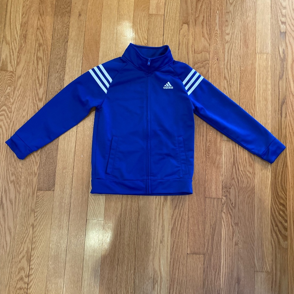 Boys Adidas Track Jacket - Size: 7